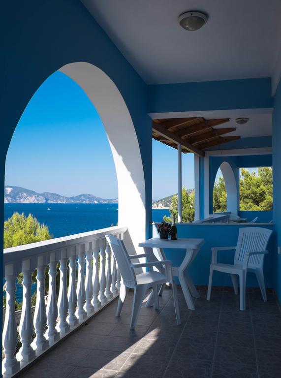 Villa Bella Vista Marathiás Oda fotoğraf